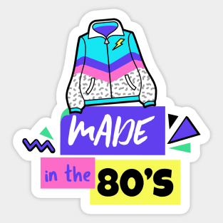 Made in the 80's - 80's Gift Sticker